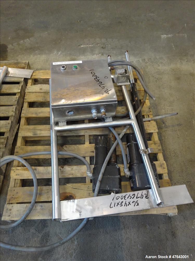 Used APV Dual Shaft Vacuum Paddle Blender, Model #80DP-V