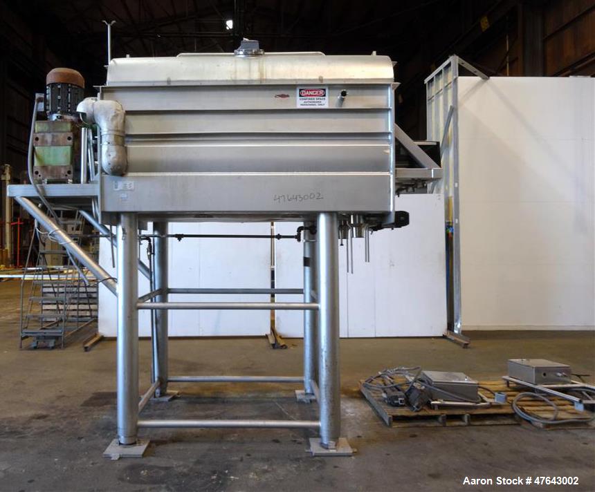 Used APV Dual Ribbon Blender, Model DR, 304/316 Stainless Steel