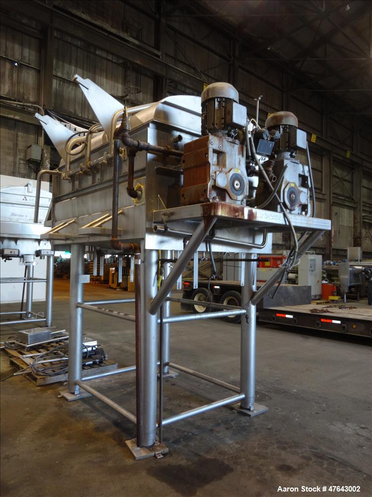 Used APV Dual Ribbon Blender, Model DR, 304/316 Stainless Steel