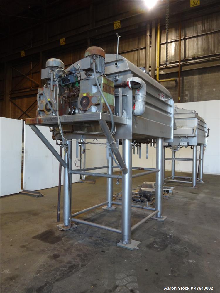 Used APV Dual Ribbon Blender, Model DR, 304/316 Stainless Steel