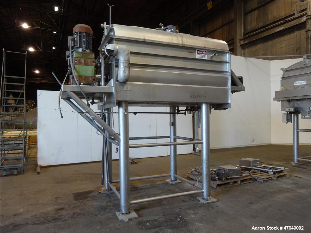 Used APV Dual Ribbon Blender, Model DR, 304/316 Stainless Steel