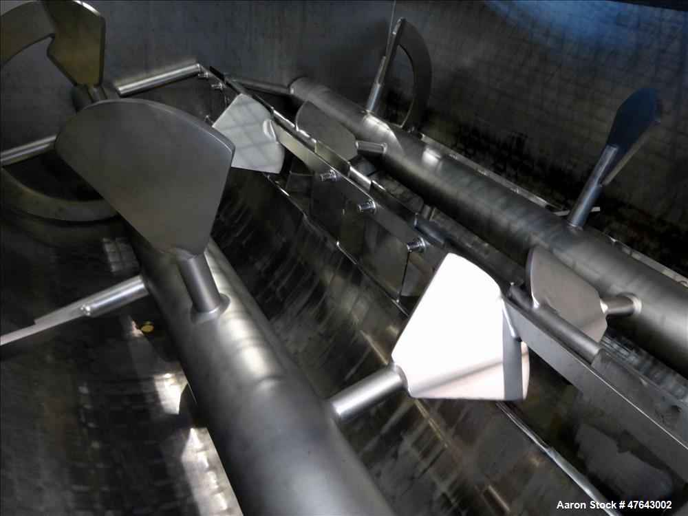 Used APV Dual Ribbon Blender, Model DR, 304/316 Stainless Steel
