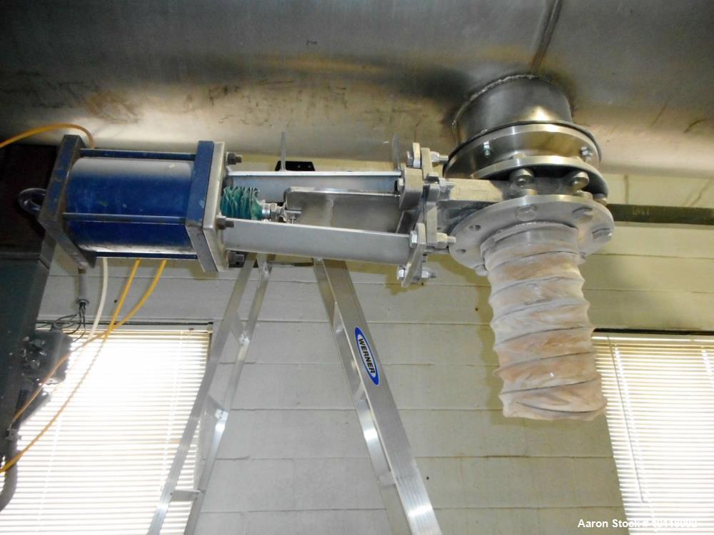 Used- Aaron Process 70 Cubic Foot Stainless Steel Sanitary Paddle Blender, Model