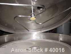 Used- Albany Engineered Systems Fine Curd Cheese Saver, Model 3865, Stainless Steel. Approximately 48" diameter. Agitator pa...