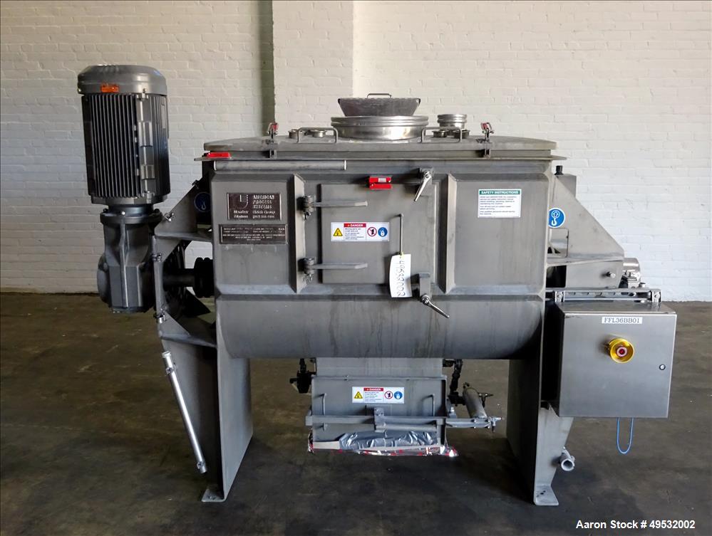 Used American Process OptiBlend Fluidizing Paddle Mixer, Model FPB-010
