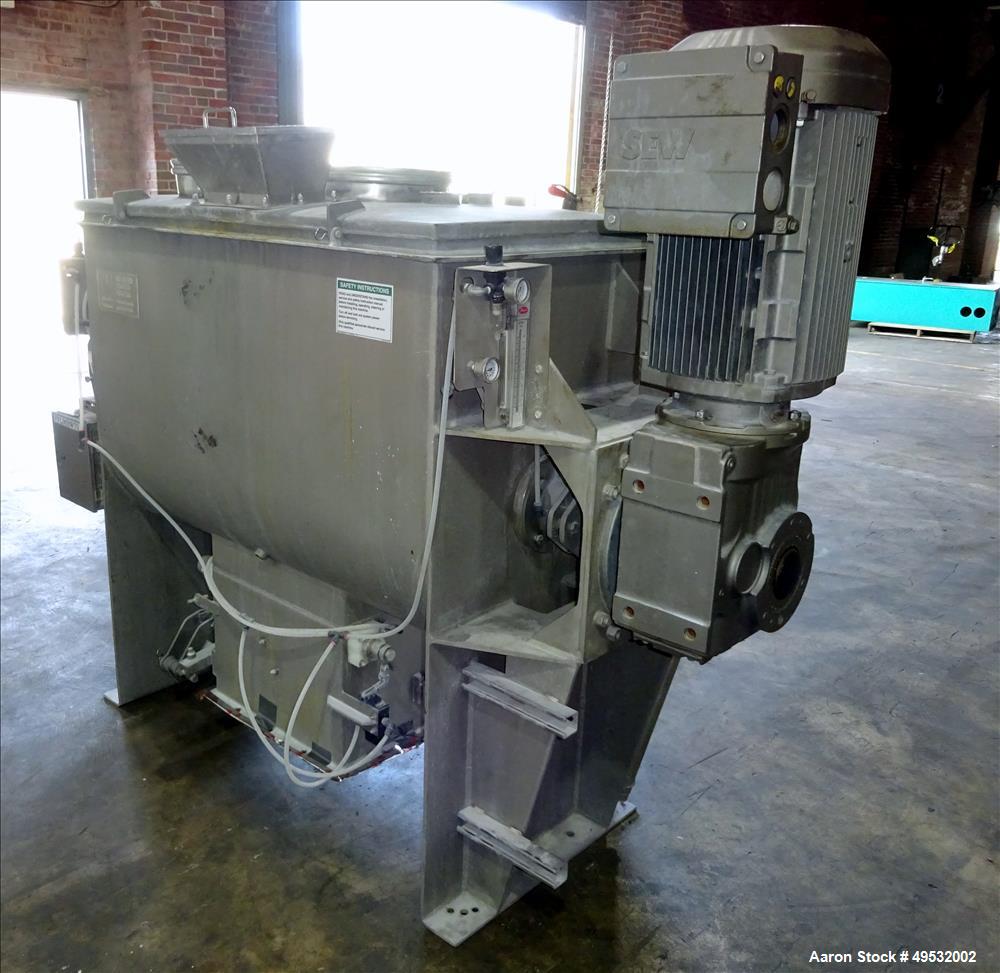 Used American Process OptiBlend Fluidizing Paddle Mixer, Model FPB-010