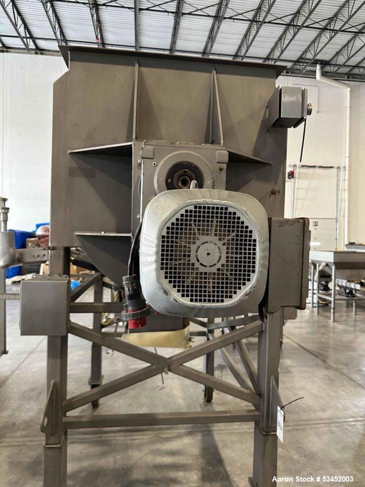 Eirich 40 Cubic Foot Stainless Steel Paddle Blender
