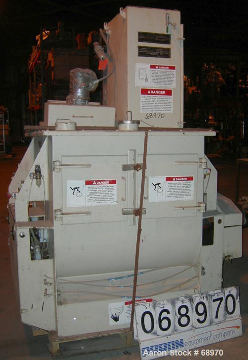 Used Carbon Steel American Process System Twin Shaft Fluidizer, Model FZM-12