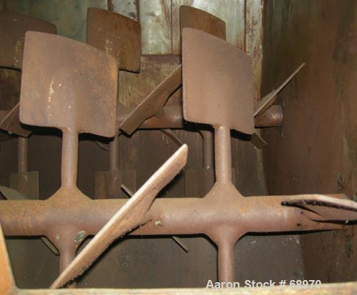 Used Carbon Steel American Process System Twin Shaft Fluidizer, Model FZM-12