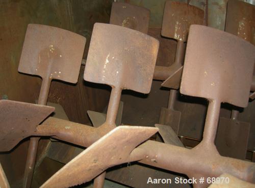 Used Carbon Steel American Process System Twin Shaft Fluidizer, Model FZM-12