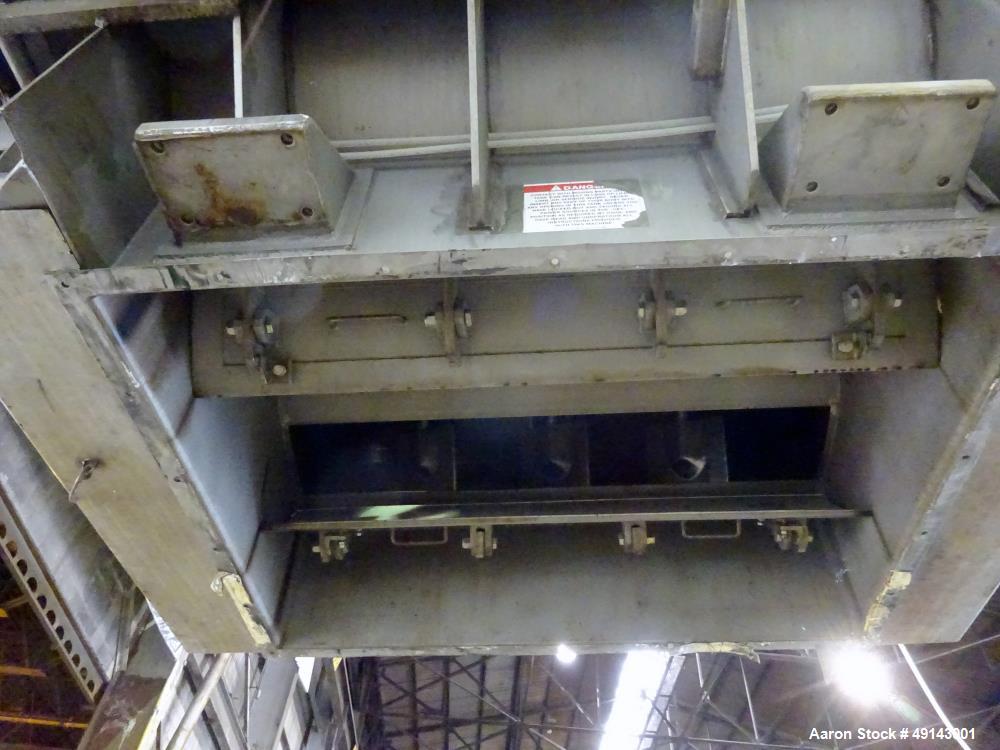 Used American Process Systems Forberg Fluidized Zone Mixer – 35 Cu. Ft. Stainless Steel