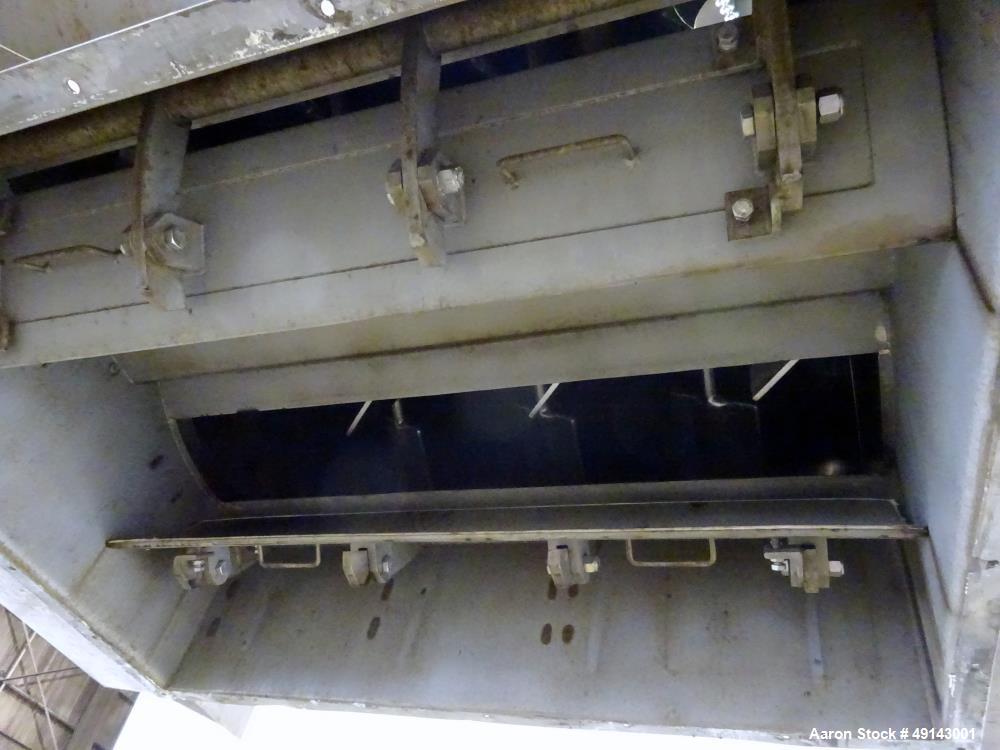 Used American Process Systems Forberg Fluidized Zone Mixer – 35 Cu. Ft. Stainless Steel