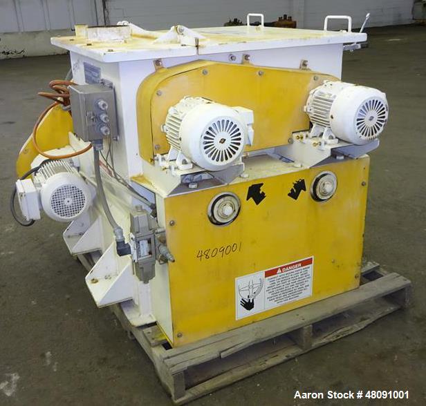 Used- American Process Systems (Forberg type mixer) Twin Shaft Paddle Mixer