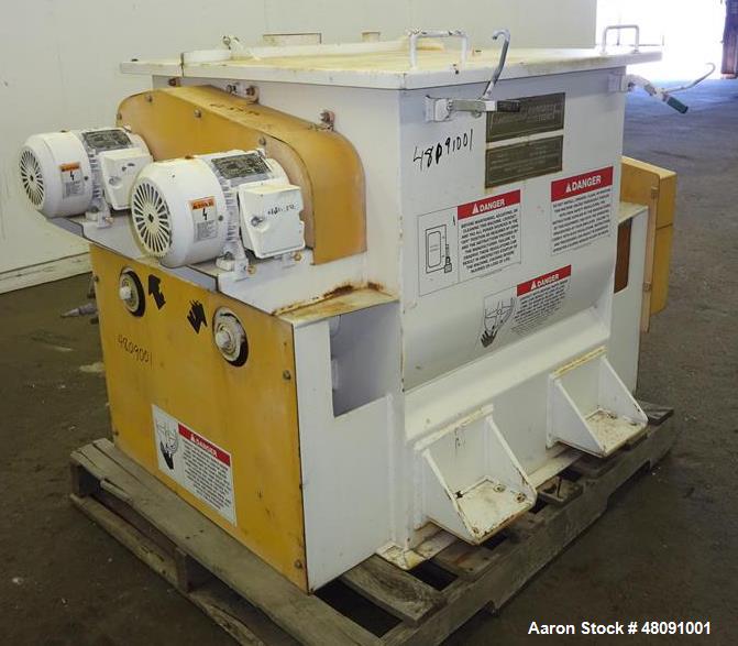 Used American Process Systems (Forberg type mixer) Twin Shaft Paddle Mixer