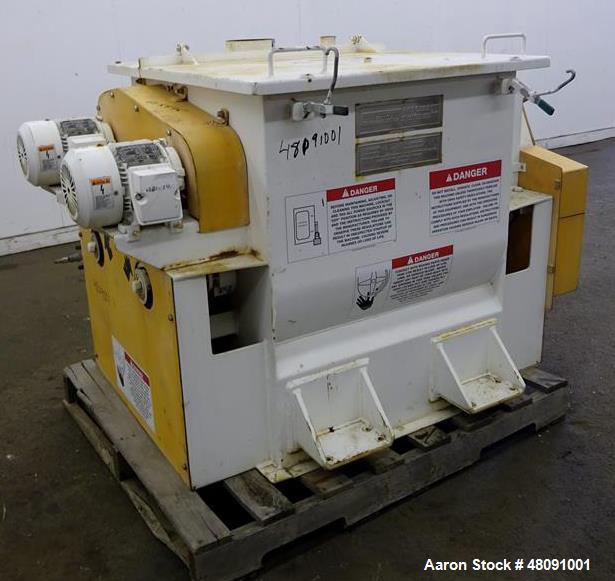Used American Process Systems (Forberg type mixer) Twin Shaft Paddle Mixer
