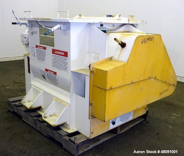 Used American Process Systems (Forberg type mixer) Twin Shaft Paddle Mixer