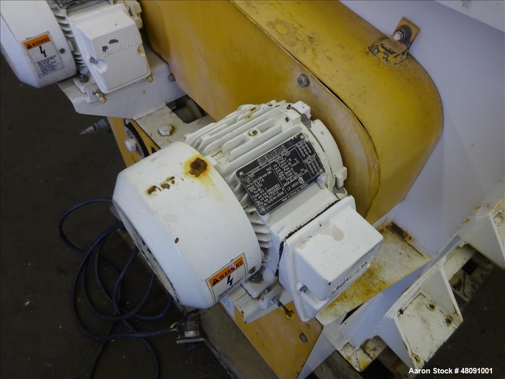Used American Process Systems (Forberg type mixer) Twin Shaft Paddle Mixer