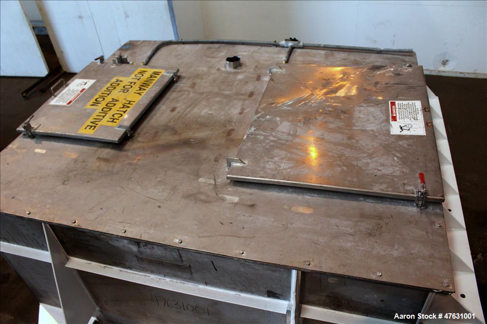 Used American Process Systems Twin Shaft Fluidizing Paddle Blender/Mixer