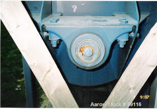 USED: American Process ribbon/paddle blender, model PRB-030, 30 cubic feet working capacity, carbon steel. Non-jacketed trough 30" wide x 72" long x approximately 34" deep. 3 piece clamp down top cov...