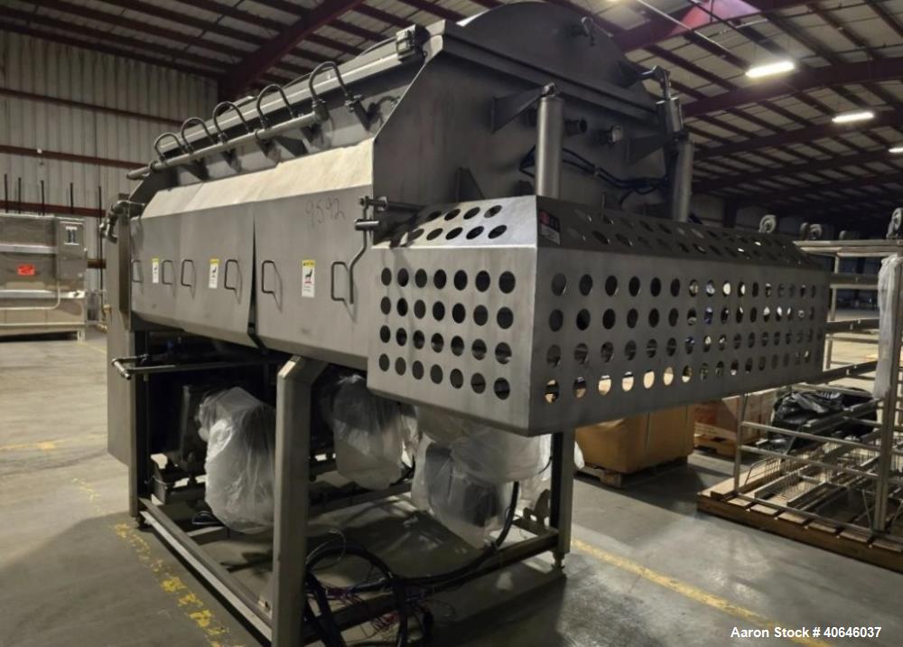 Used AMFEC Jacketed Paddle Blender Model 510 – Stainless Steel, 4,000 lb Capacity