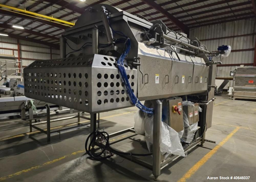 Used AMFEC Jacketed Paddle Blender Model 510 – Stainless Steel, 4,000 lb Capacity