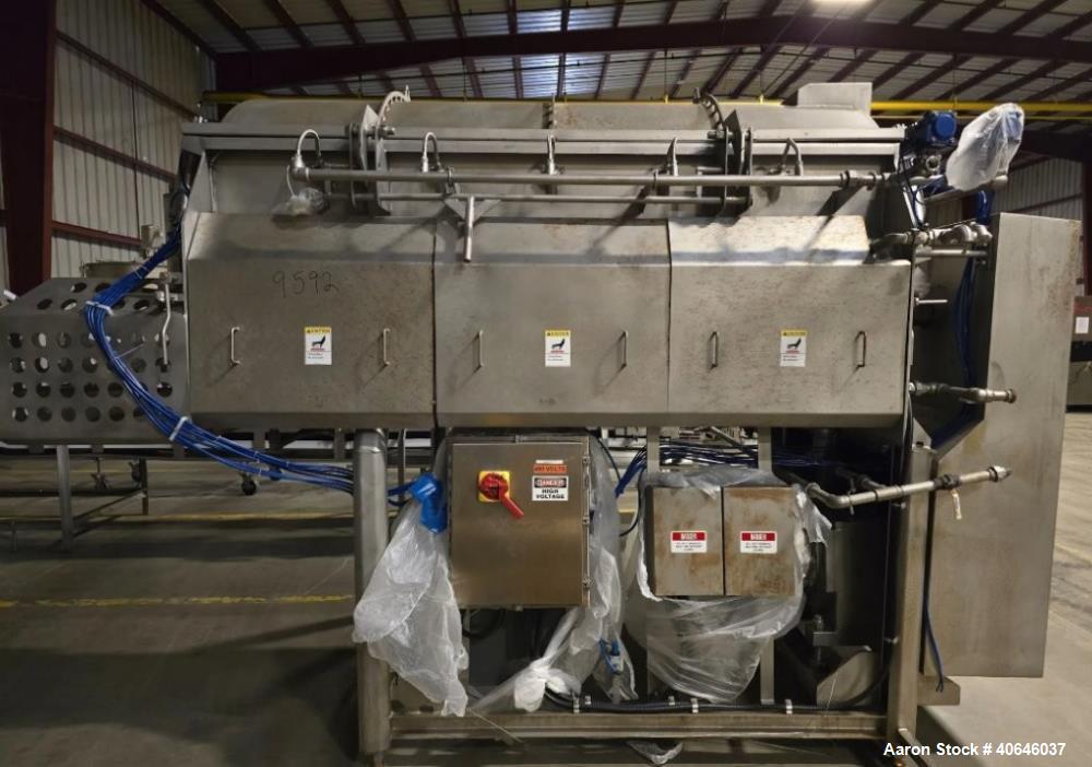 Used AMFEC Jacketed Paddle Blender Model 510 – Stainless Steel, 4,000 lb Capacity