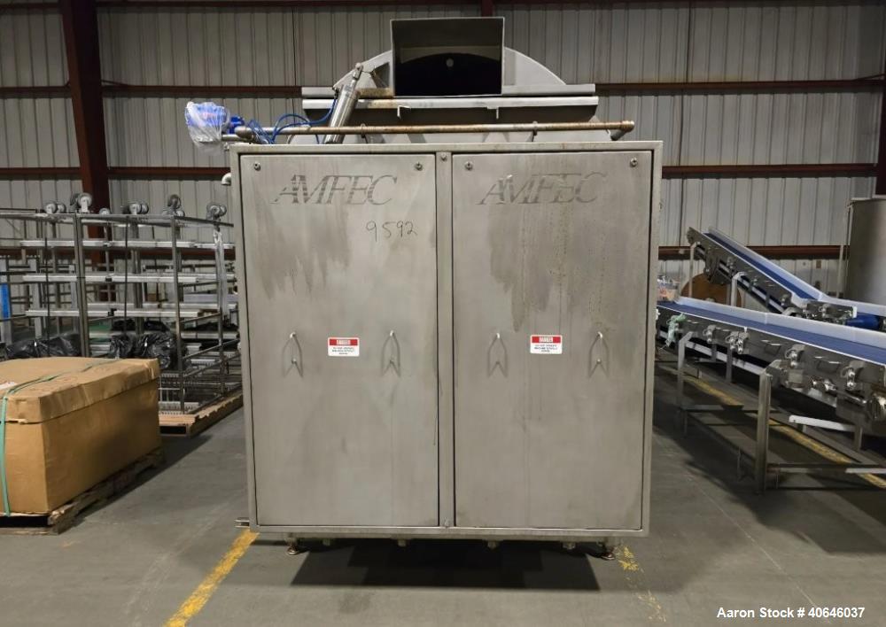 Used AMFEC Jacketed Paddle Blender Model 510 – Stainless Steel, 4,000 lb Capacity