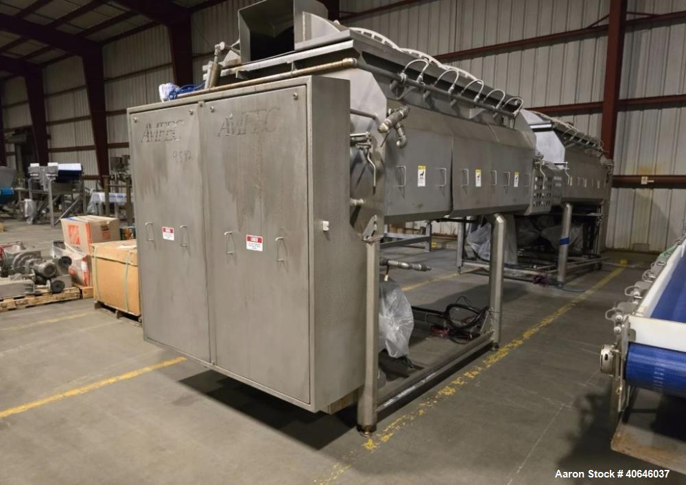 Used AMFEC Jacketed Paddle Blender Model 510 – Stainless Steel, 4,000 lb Capacity