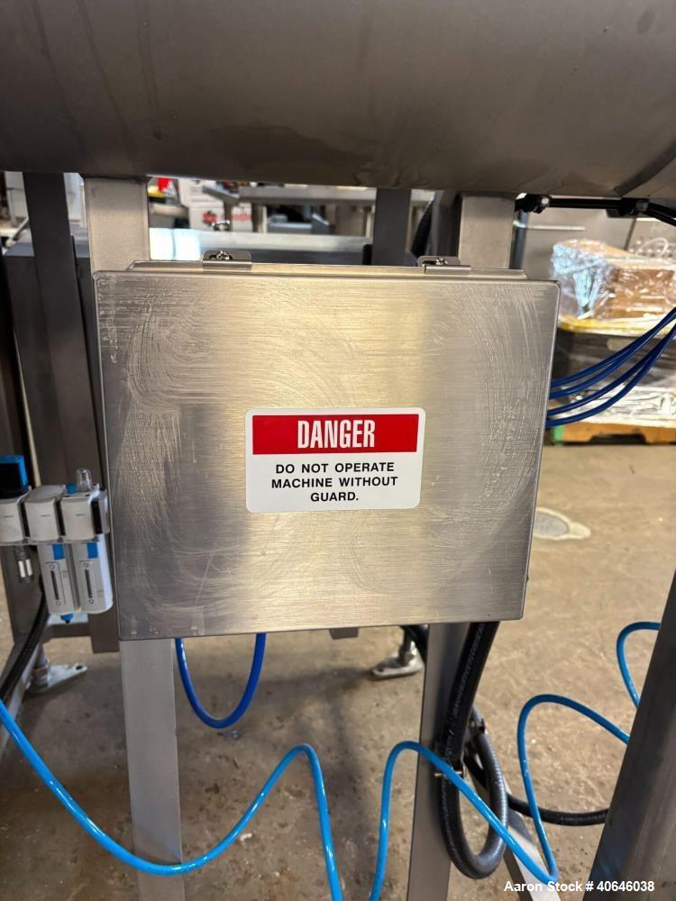 Used AMFEC Model 510 Paddle Mixer | Stainless Steel Industrial Food Processing Mixer