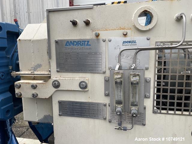 Used Andritz Gouda Twin Shaft Stainless Steel Paddle Dryer