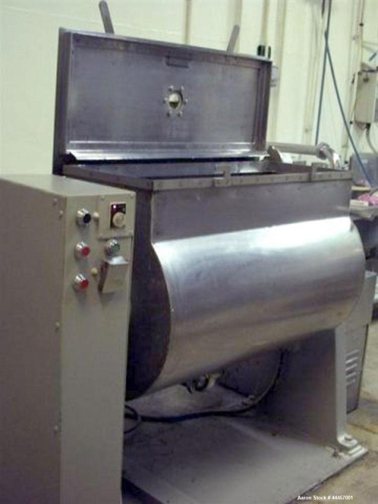 UsedBaker Perkins Stainless Steel Paddle Mixer.