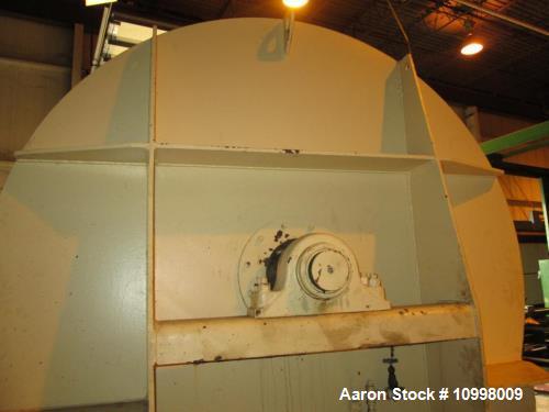 Used- Blommer 17,500 lb, Carbon Steel, Water Jacketed Chocolate Mixer. Vessel dimensions: 72" in diameter, 126" long. Low pr...