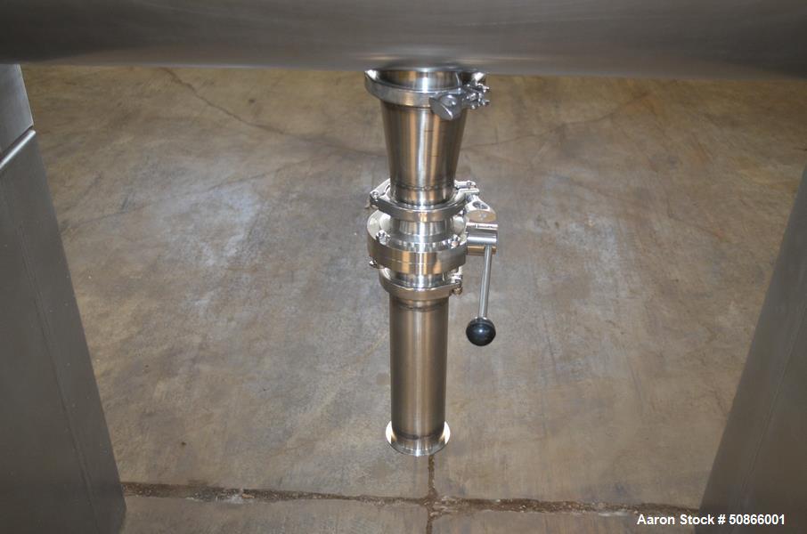 Used Ross Paddle Mixer, Model 42P-10, Stainless Steel