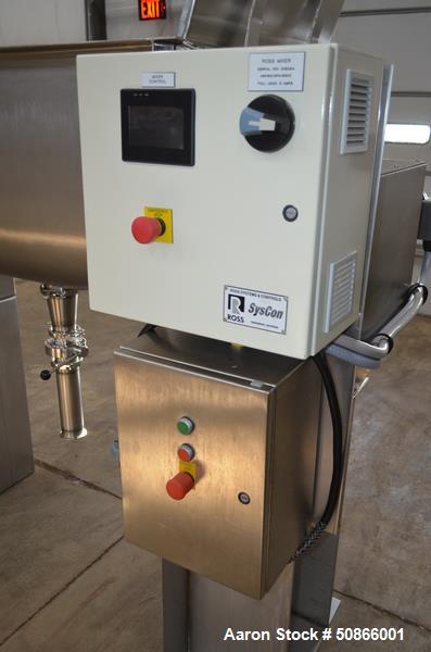 Used Ross Paddle Mixer, Model 42P-10, Stainless Steel