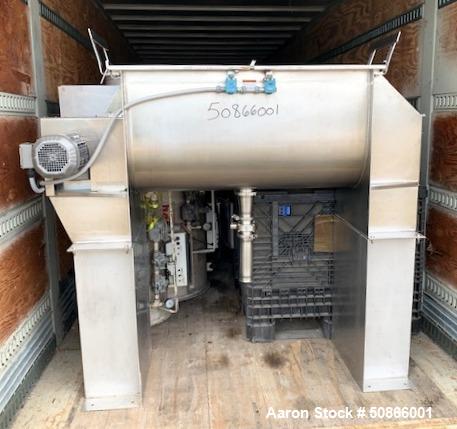 Used Ross Paddle Mixer, Model 42P-10, Stainless Steel