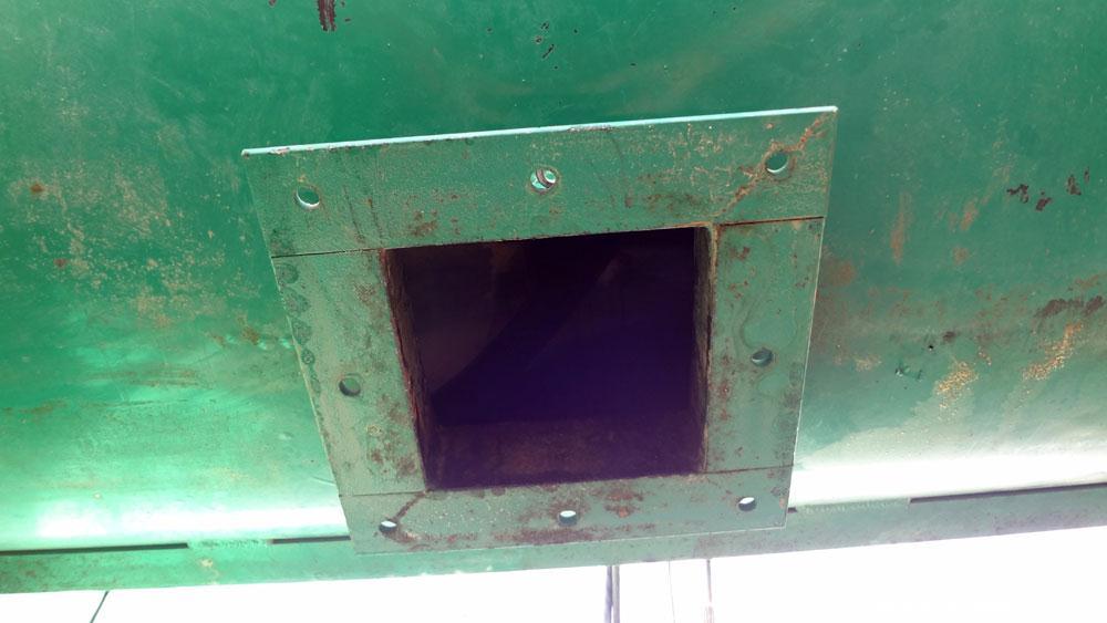 Used H.C. Davis Ultimate Duty Paddle Blender, 18 Cubic Feet Working Capacity, Carbon Steel. Non-Jacketed trough 31" wide x 45" long x approximately 36" deep. 6" Diameter shaft, (12) paddles welded to...