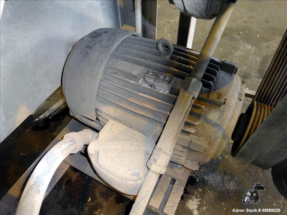 Used Davis Paddle Mixer, Approximate 220 Cubic Feet/ 600 Pounds Working Capacit