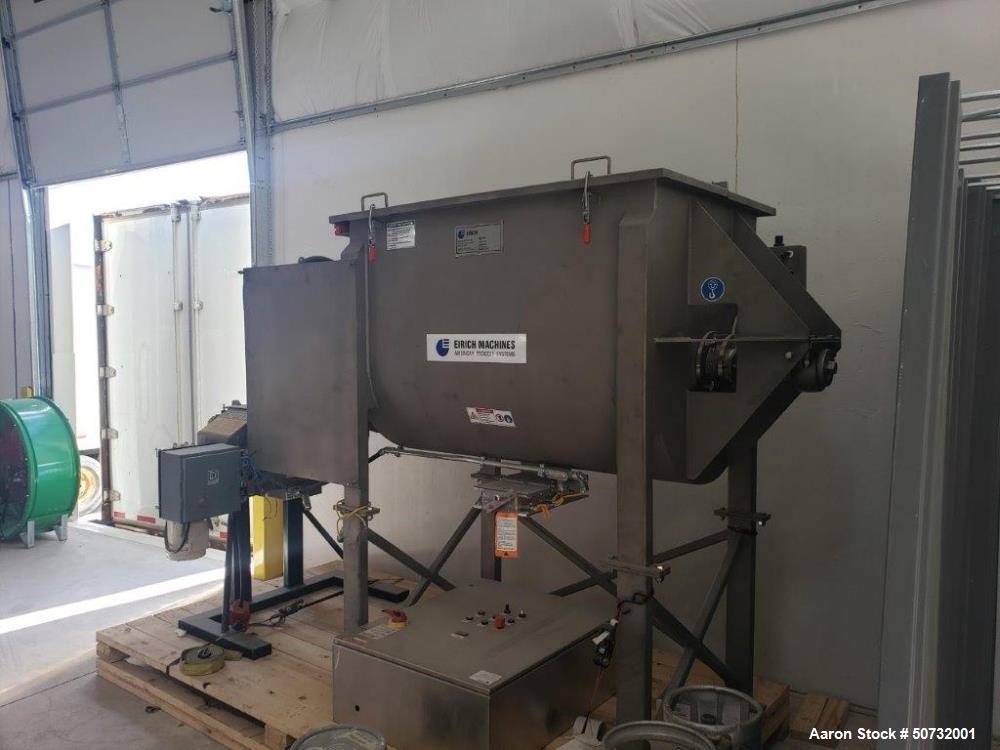 Used Eirich Paddle Mixer, Model FPB020