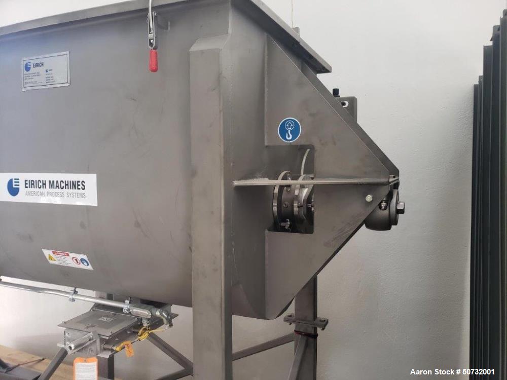 Used Eirich Paddle Mixer, Model FPB020