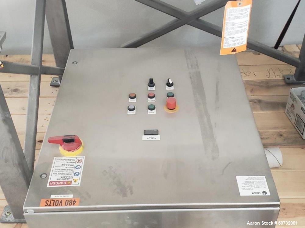 Used Eirich Paddle Mixer, Model FPB020