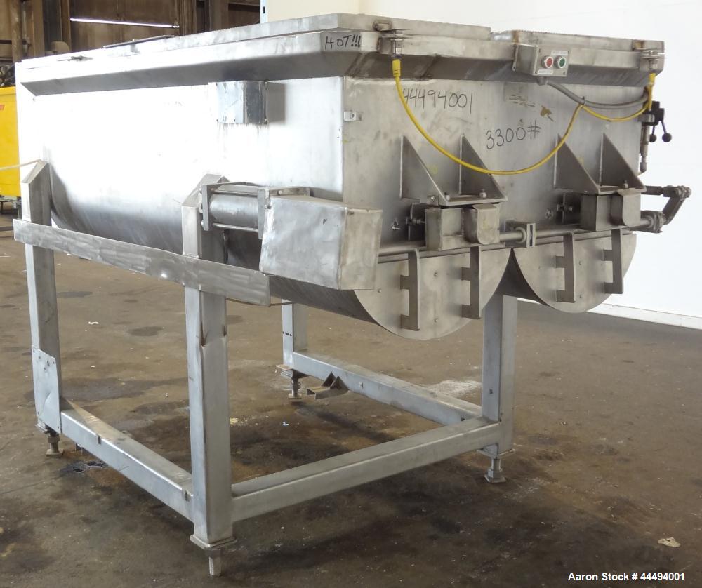 Used Stainless Steel FPEC Food Processing Equipment Company Twin Shaft Paddle M