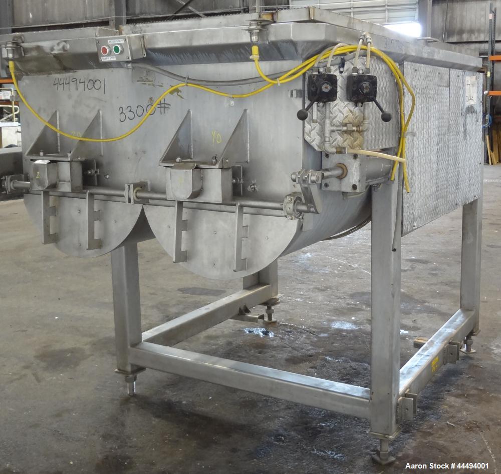 Used Stainless Steel FPEC Food Processing Equipment Company Twin Shaft Paddle M