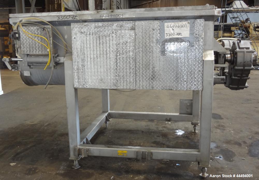 Used Stainless Steel FPEC Food Processing Equipment Company Twin Shaft Paddle M