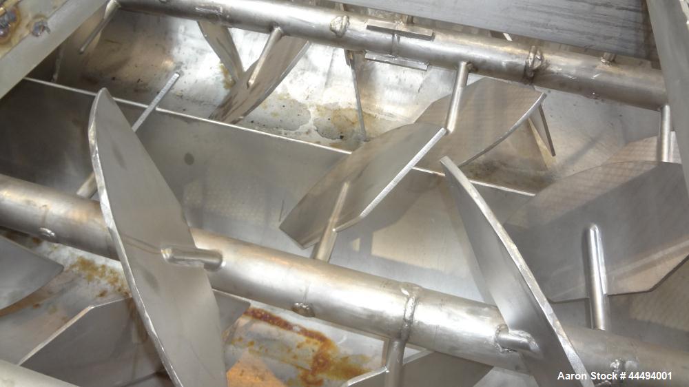Used Stainless Steel FPEC Food Processing Equipment Company Twin Shaft Paddle M