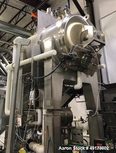 Used Feldmeier Horizontal, Insulated, Jacketed, Round ‘Hip’ Paddle Blender, 1,5
