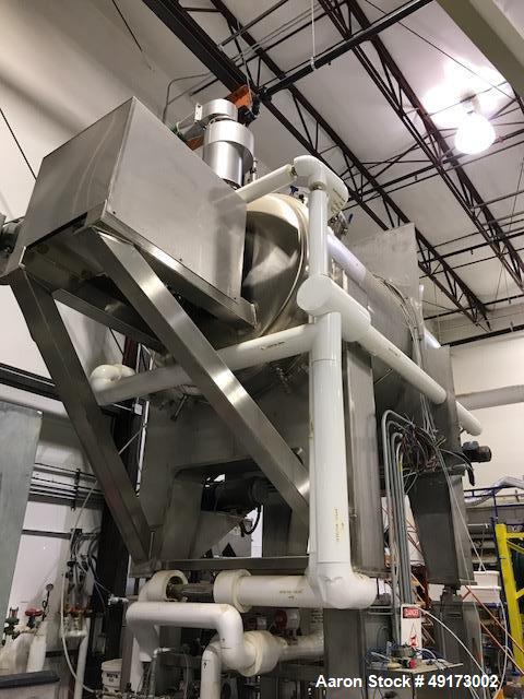 Used Feldmeier Horizontal, Insulated, Jacketed, Round ‘Hip’ Paddle Blender, 1,5