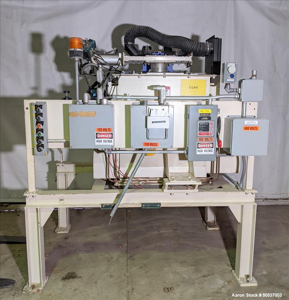 Used A&J Mixing Specialist Forberg Fluidized Zone Twin Shaft Mixer, Model F120C