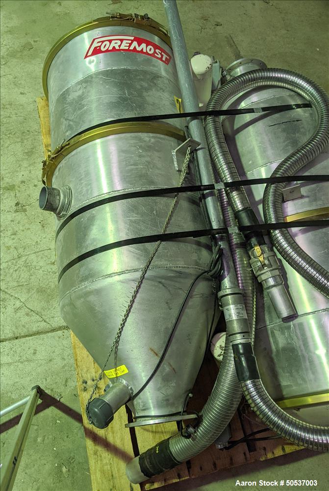Used A&J Mixing Specialist Forberg Fluidized Zone Twin Shaft Mixer, Model F120C