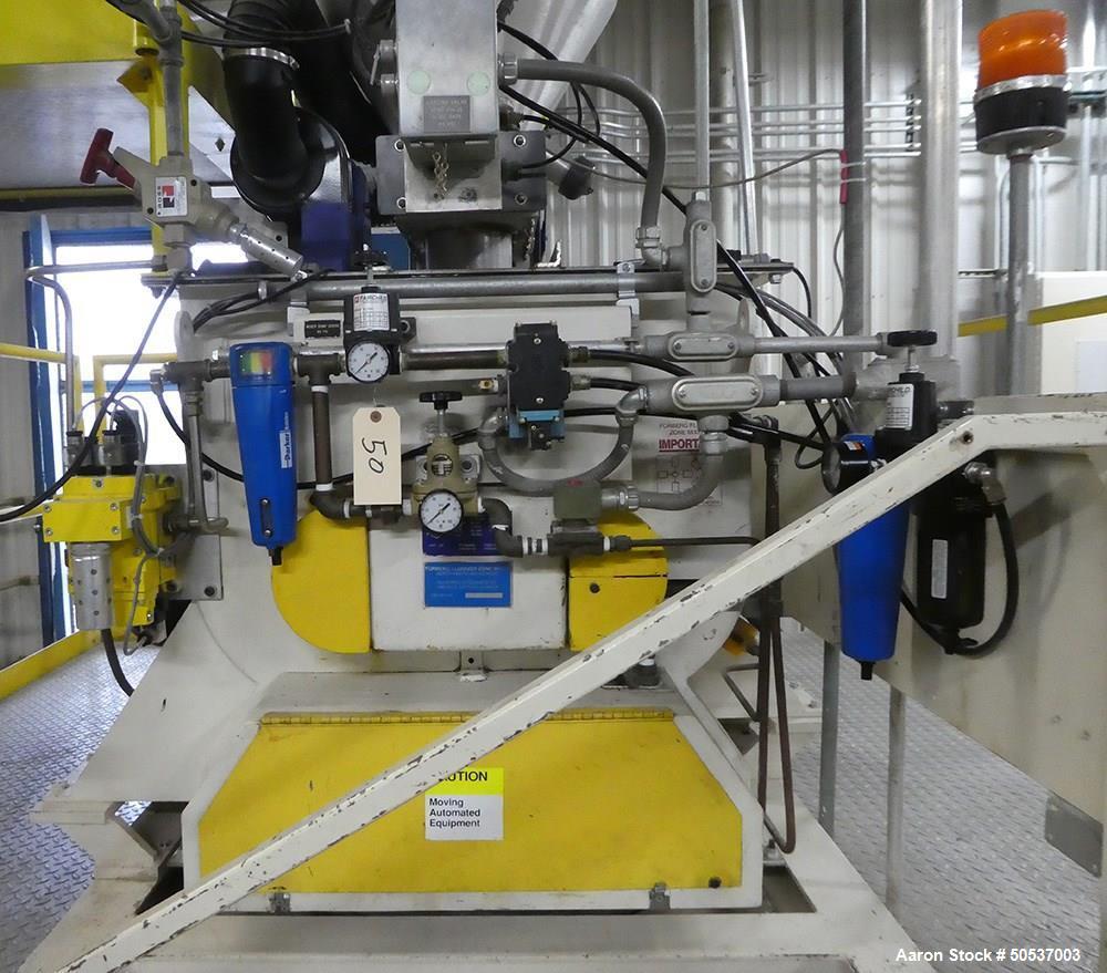 Used A&J Mixing Specialist Forberg Fluidized Zone Twin Shaft Mixer, Model F120C