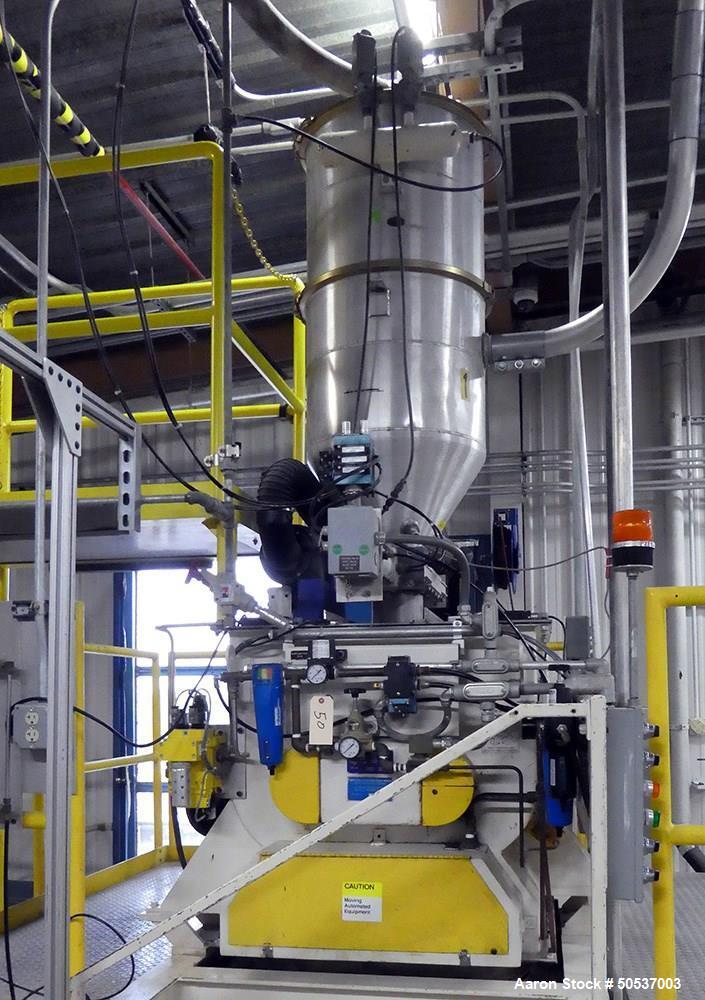 Used A&J Mixing Specialist Forberg Fluidized Zone Twin Shaft Mixer, Model F120C